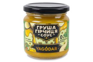 Соус YAGODAR Груша гірчиця скло 200г